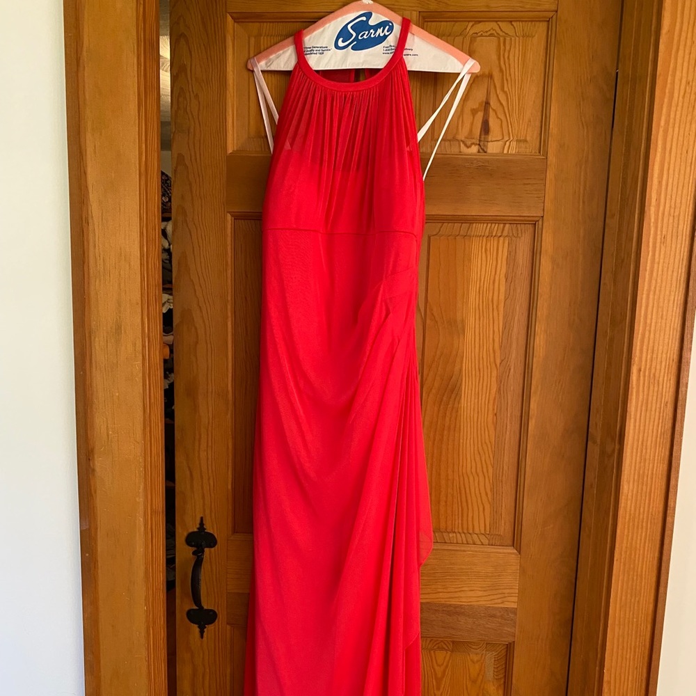Pink bridesmaid dress